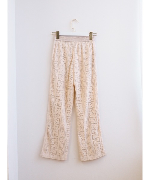 jumelle（ジュメロ）の「パッチワークレースパンツ（その他パンツ・レディース・ベージュ/ピンク・SMALL/MEDIUM）」の5枚目の写真