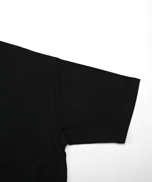 LUXSTYLE（ラグスタイル）の「バラ刺繍バックプリントTシャツ（Tシャツ/カットソー・メンズ・ホワイト/ブラック/ベージュ・M/L）」の7枚目の写真