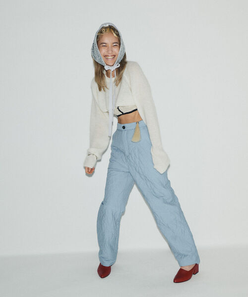 Ray BEAMS（レイビームス）の「Ray BEAMS / チャンキーヒール ミュール（ドレスシューズ・レディース・ブラック/レッド・24.5cm/23.0cm/24.0cm/23.5cm/25.0cm）」の3枚目の写真