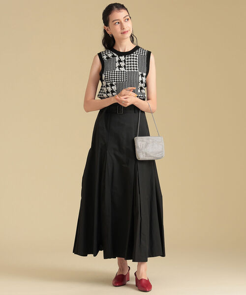 Ray BEAMS（レイビームス）の「Ray BEAMS / チャンキーヒール ミュール（ドレスシューズ・レディース・ブラック/レッド・24.5cm/23.0cm/24.0cm/23.5cm/25.0cm）」の7枚目の写真