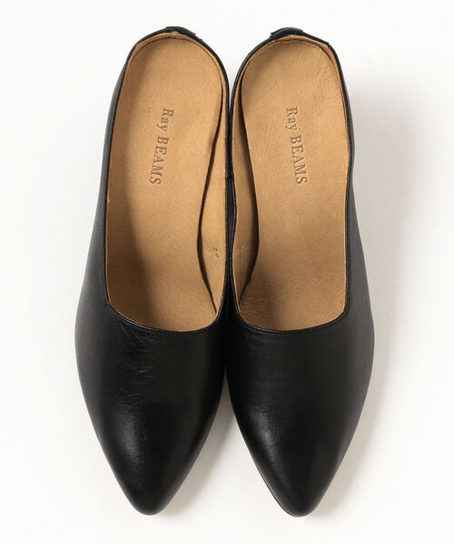 Ray BEAMS（レイビームス）の「Ray BEAMS / チャンキーヒール ミュール（ドレスシューズ・レディース・ブラック/レッド・24.5cm/23.0cm/24.0cm/23.5cm/25.0cm）」の15枚目の写真