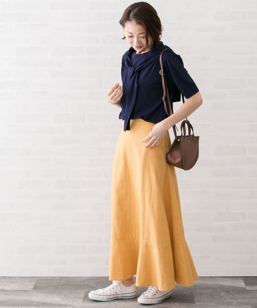 URBAN RESEARCH ROSSO（アーバンリサーチロッソ）の「タックスリーブニットプルオーバー∴（ニット/セーター・レディース・ピンク・FREE）」の15枚目の写真