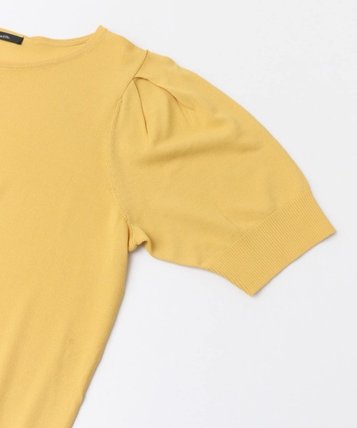 URBAN RESEARCH ROSSO（アーバンリサーチロッソ）の「タックスリーブニットプルオーバー∴（ニット/セーター・レディース・ピンク・FREE）」の19枚目の写真