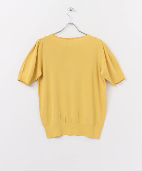 URBAN RESEARCH ROSSO（アーバンリサーチロッソ）の「タックスリーブニットプルオーバー∴（ニット/セーター・レディース・ピンク・FREE）」の21枚目の写真