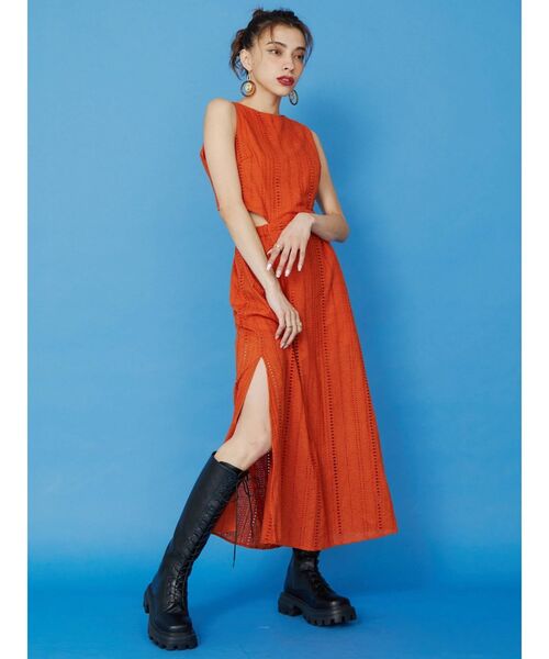 EVRIS（エヴリス）の「レースアップミドルブーツ（ブーツ・レディース・ブラック/ブラウン・SMALL/MEDIUM/LARGE）」の21枚目の写真