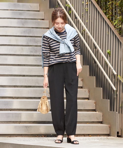 現行25SS ジャーナルスタンダード コクーンパンツ　ブロッキング 現行25SS ジャーナルスタンダード コクーンパンツ ブロッキング