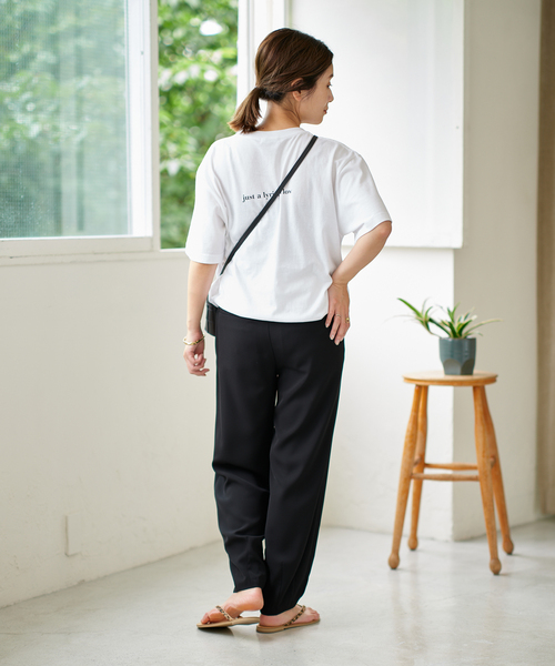 JOURNAL STANDARD(ジャーナルスタンダード)の「《WEB限定追加2》クリアツイルコクーンパンツ(その他パンツ・レディース・ブラック/ブラウン系その他・38/36)」の11枚目の写真
