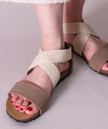 JoyWalker（ジョイウォーカー）の「(ES)【 Joy Walker 】クロス ストラップ コンフォート サンダル（サンダル）」