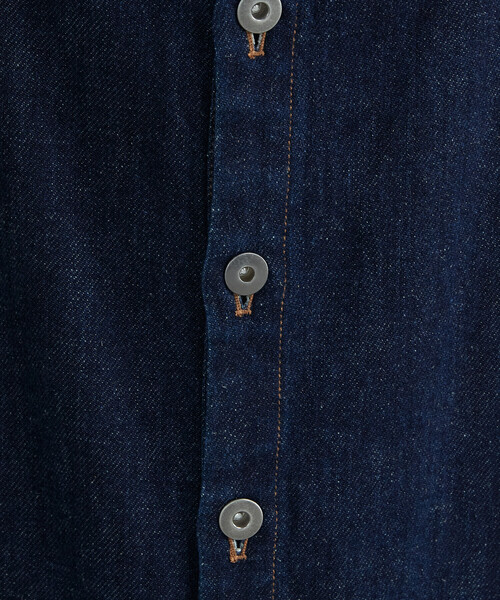 ONIGIRI（オニギリ）の「デニム　オーバーオール（サロペット/オーバーオール・レディース・ネイビー/チャコール・MEDIUM/LARGE）」の15枚目の写真