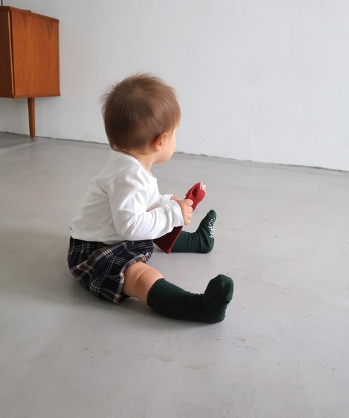 PUPPAPUPO（プッパプーポ）の「リブ ハイソックス 3足組（ソックス/靴下・キッズ・その他/その他1・S/L/M/XS）」の9枚目の写真