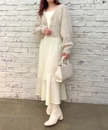 one after another NICE CLAUP | 【2022AWアイテム】マーメイドキャミワンピース(ワンピース)