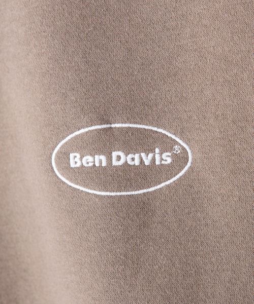 BEN DAVIS(ベンデイビス)の「【BEN DAVIS/ベンデイビス】 バックプリントロゴ 胸ワッペン 裏起毛 襟付きスウェット トレーナー(スウェット・メンズ・ダークグリーン/ブラック/ベージュ・LARGE/X-LARGE/MEDIUM/SMALL)」の11枚目の写真