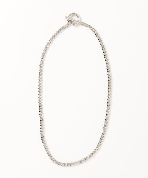 MIDWEST（ミッドウエスト）の「603 FLAT LINK NK（ネックレス・メンズ・シルバー・FREE）」の4枚目の写真