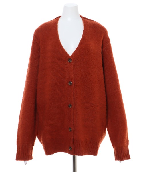 MLI'A（エムリア）の「モヘアタッチカーディガン（カーディガン/ボレロ・レディース・ベージュ/パープル/ブラウン/ピンク/オレンジ/ブルー・M）」の19枚目の写真