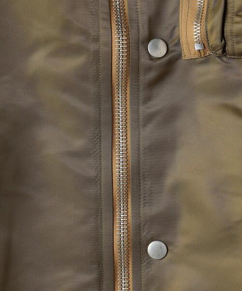 FILL THE BILL（フィルザビル）の「＜FILL THE BILL＞MA1 リバーシブル ベスト（その他アウター・レディース・オリーブ・FREE）」の8枚目の写真