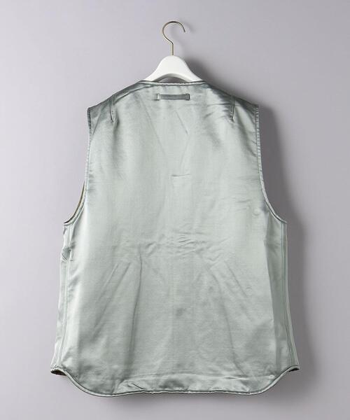 FILL THE BILL（フィルザビル）の「＜FILL THE BILL＞MA1 リバーシブル ベスト（その他アウター・レディース・オリーブ・FREE）」の10枚目の写真