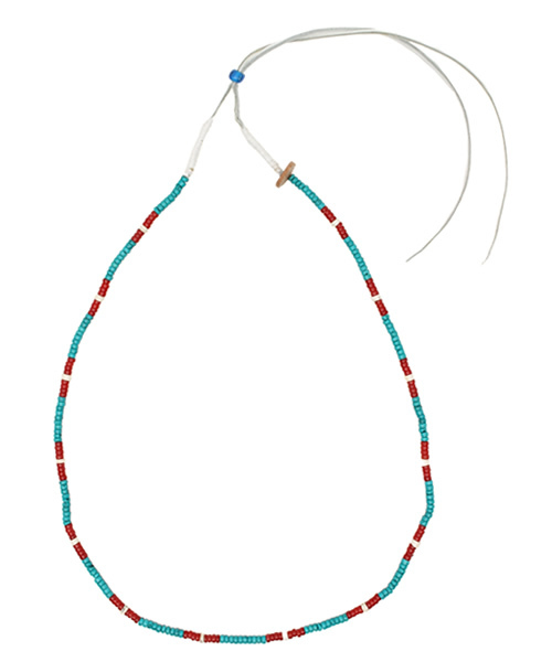 BEAMS(ビームス)の「WARHORSE WORKSHOP / ターコイズネックレス(ネックレス・メンズ・ロイヤルブルー・ONE SIZE)」の1枚目の写真