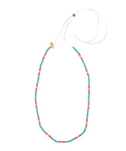 BEAMS(ビームス)の「WARHORSE WORKSHOP / ターコイズネックレス(ネックレス・メンズ・ロイヤルブルー・ONE SIZE)」の3枚目の写真