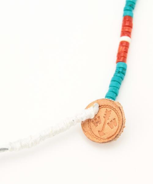 BEAMS(ビームス)の「WARHORSE WORKSHOP / ターコイズネックレス(ネックレス・メンズ・ロイヤルブルー・ONE SIZE)」の5枚目の写真