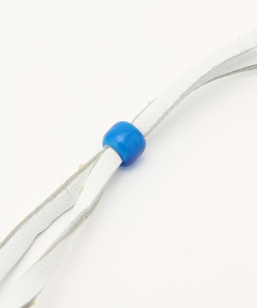 BEAMS(ビームス)の「WARHORSE WORKSHOP / ターコイズネックレス(ネックレス・メンズ・ロイヤルブルー・ONE SIZE)」の6枚目の写真