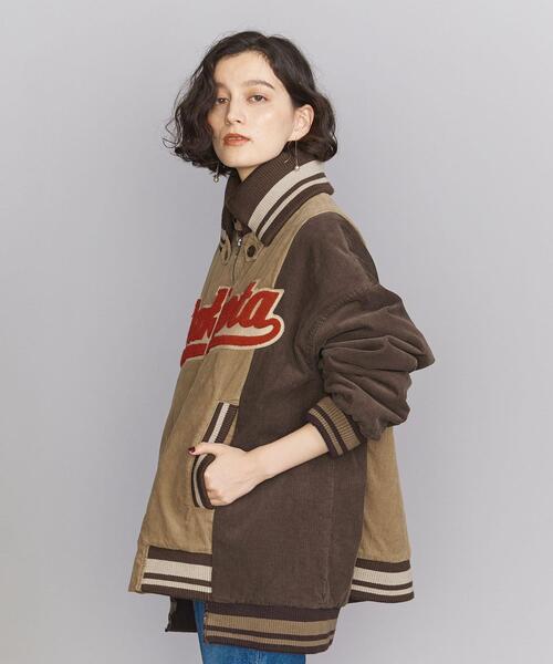 BEAUTY&YOUTH UNITED ARROWS(ビューティーアンドユースユナイテッドアローズ)の「<Usedig>コーデュロイ スタジアム ジャンパー(スタジャン・レディース・ブラウン・FREE)」の5枚目の写真
