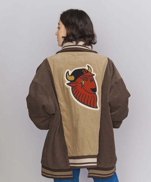 BEAUTY&YOUTH UNITED ARROWS(ビューティーアンドユースユナイテッドアローズ)の「<Usedig>コーデュロイ スタジアム ジャンパー(スタジャン・レディース・ブラウン・FREE)」の6枚目の写真