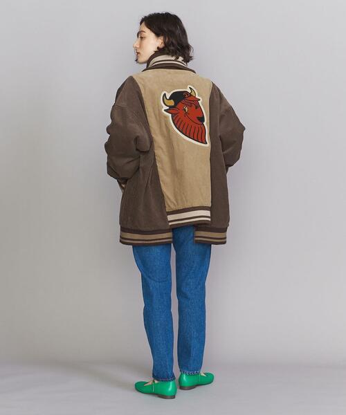 BEAUTY&YOUTH UNITED ARROWS(ビューティーアンドユースユナイテッドアローズ)の「<Usedig>コーデュロイ スタジアム ジャンパー(スタジャン・レディース・ブラウン・FREE)」の8枚目の写真