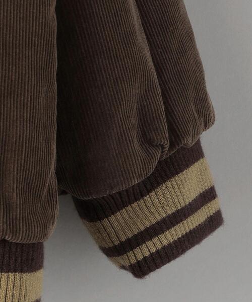 BEAUTY&YOUTH UNITED ARROWS(ビューティーアンドユースユナイテッドアローズ)の「<Usedig>コーデュロイ スタジアム ジャンパー(スタジャン・レディース・ブラウン・FREE)」の12枚目の写真