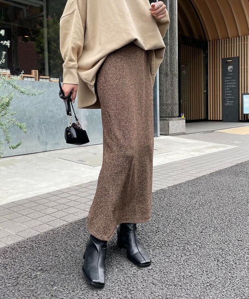 CAPRICIEUX LE'MAGE(カプリシューレマージュ)の「【再入荷】ラメスカート(スカート・レディース・ブラック/ブラウン/ブラウン系その他2・FREE)」の15枚目の写真