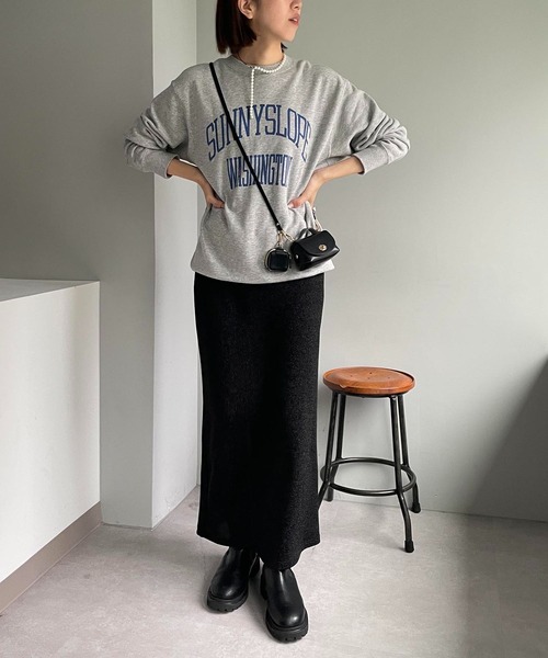 CAPRICIEUX LE'MAGE(カプリシューレマージュ)の「【再入荷】ラメスカート(スカート・レディース・ブラック/ブラウン/ブラウン系その他2・FREE)」の13枚目の写真