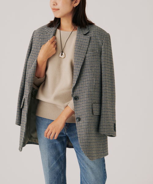 美品 ジャーナルスタンダードレサージュ BIG テーラージャケット 黒 FREE 美品 ジャーナルスタンダードレサージュ BIG テーラージャケット