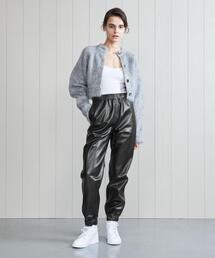 H　BEAUTY&YOUTH UNITED ARROWS | ＜H＞FAKE LEATHER JOGGER PANTS/パンツ(その他パンツ)