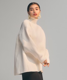 【HEREIAM】アゼタートルネックニット