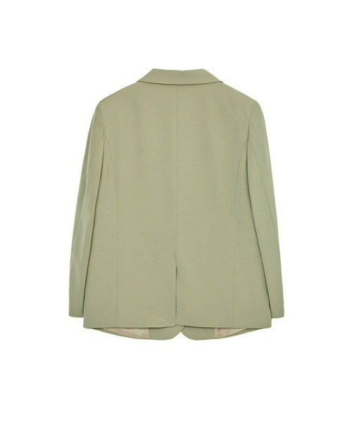muahmuah(ムーアムーア)の「A'GEM/9 × .kom『muah muah/ムーアムーア』OVER FIT 3BUTTON BLAZER/オーバーフィット ブレザー(テーラードジャケット・レディース・ブラック/カーキ・FREE)」の7枚目の写真