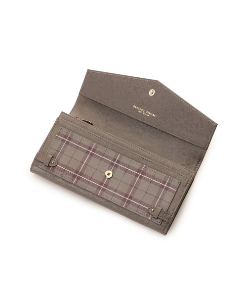 オリジナルチェック柄 長財布