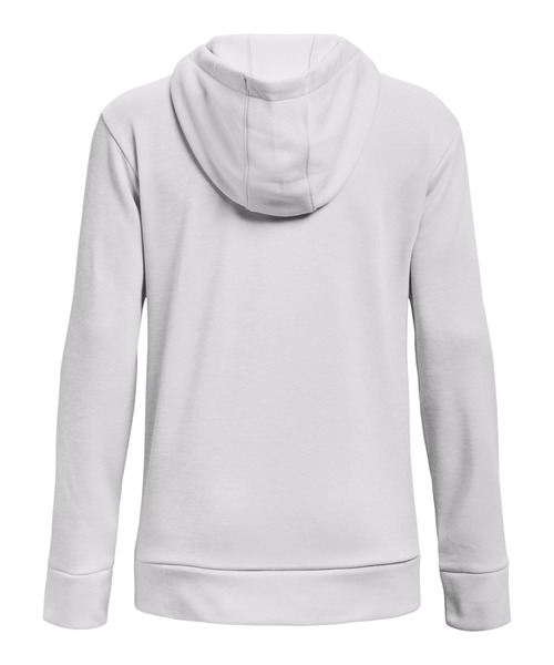 UNDER ARMOUR(アンダーアーマー)の「UAアーマーフリース プルオーバー フーディー(トレーニング/レディース)(スウェット・レディース・ブラック/ホワイト・XL/M/S/L)」の8枚目の写真