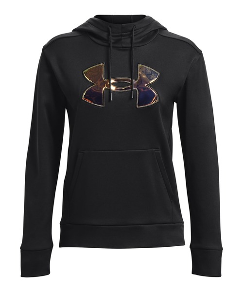 UNDER ARMOUR(アンダーアーマー)の「UAアーマーフリース プルオーバー フーディー(トレーニング/レディース)(スウェット・レディース・ブラック/ホワイト・XL/M/S/L)」の12枚目の写真