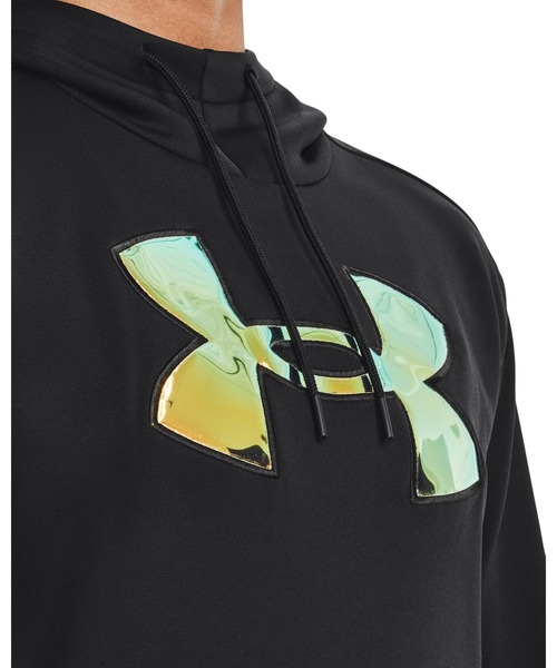 UNDER ARMOUR(アンダーアーマー)の「UAアーマーフリース プルオーバー フーディー(トレーニング/レディース)(スウェット・レディース・ブラック/ホワイト・XL/M/S/L)」の11枚目の写真