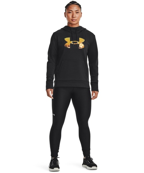 UNDER ARMOUR(アンダーアーマー)の「UAアーマーフリース プルオーバー フーディー(トレーニング/レディース)(スウェット・レディース・ブラック/ホワイト・XL/M/S/L)」の10枚目の写真