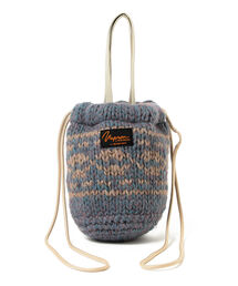 BEAMS BOY | NAPRON × BEAMS BOY / 別注 ハンドメイドニット ペイシェントバッグ(ハンドバッグ)