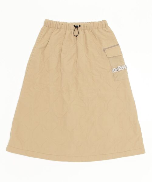 Columbia(コロンビア)の「ウィメンズシカゴアベニューキルティッドスカート(スカート・レディース・ベージュ/グリーン・S/L/XL/M)」の1枚目の写真