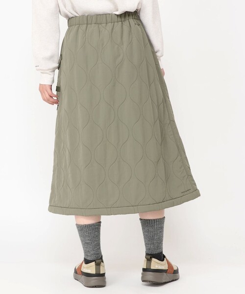 Columbia(コロンビア)の「ウィメンズシカゴアベニューキルティッドスカート(スカート・レディース・ベージュ/グリーン・S/L/XL/M)」の3枚目の写真