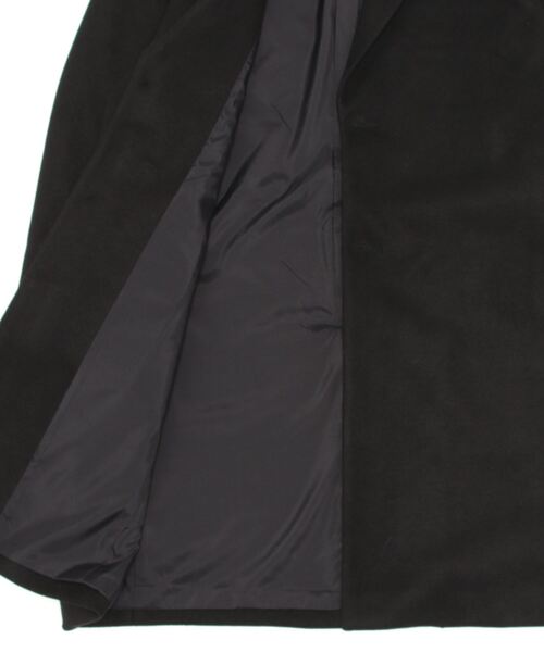 BACK NUMBER（バックナンバー）の「【BACK NUMBER】チェスターコート（チェスターコート・メンズ・ブラック/チャコールグレー×ブラック/ベージュ・L/XL/M）」の4枚目の写真