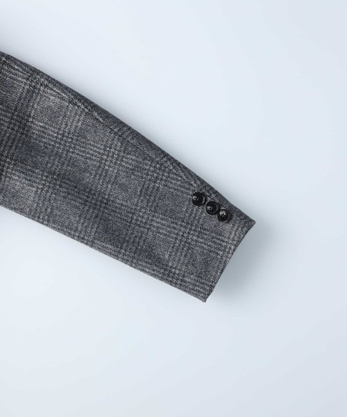 BACK NUMBER（バックナンバー）の「【BACK NUMBER】チェスターコート（チェスターコート・メンズ・ブラック/チャコールグレー×ブラック/ベージュ・L/XL/M）」の9枚目の写真