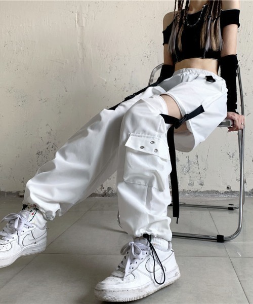 セブンフェアリー♡大人カーゴパンツ kiryuyrik - High Tension Jersey Sarrouel Cargo / ハイ