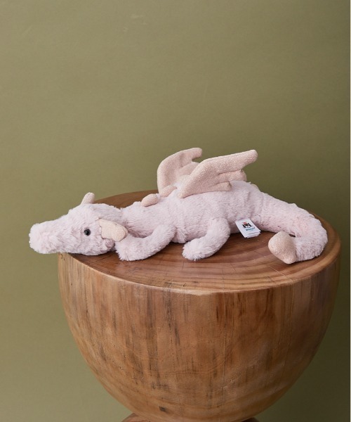 BIRTHDAY BAR(バースデイバー)の「【Jellycat】Dragon Little ドラゴン ぬいぐるみ(フィギュア・レディース・その他/ピンク/ブラック/ラベンダー/ホワイト・フリー)」の4枚目の写真
