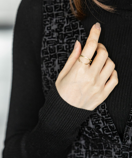 Noble（ノーブル）の「【GIGI】 Helios chain リング（リング）」 - WEAR