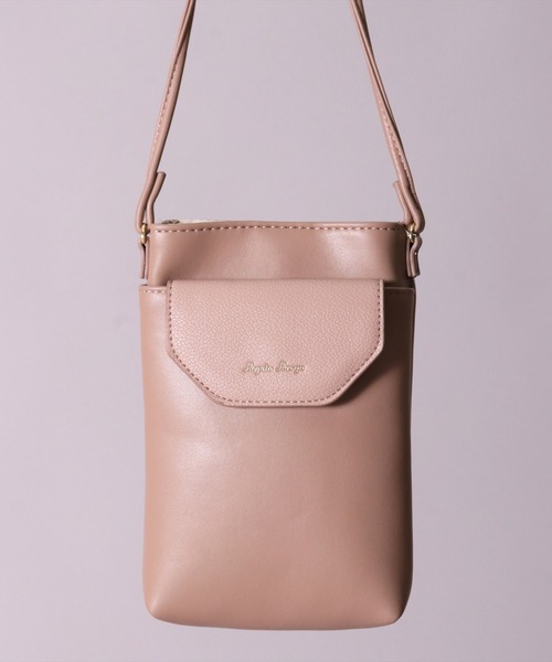 Legato Largo（レガートラルゴ）の「(LF)【Legato Largo】メール型 デザイン スマホショルダー バッグ（ショルダーバッグ・レディース・シルバー/グリーン/ブラック/グレイッシュベージュ・ONE SIZE）」の22枚目の写真