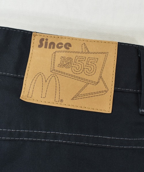 VINTAGE(ヴィンテージ)の「【ヴィンテージ古着】WARAIRE for McDonald’s / ワライエ・フォー・マクドナルド クルーパンツ(チノパンツ・メンズ・ブラック・34)」の1枚目の写真