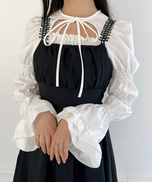 Loueme（ルエム）の「【23S/S 春夏新作】フロントオープンキャンディ